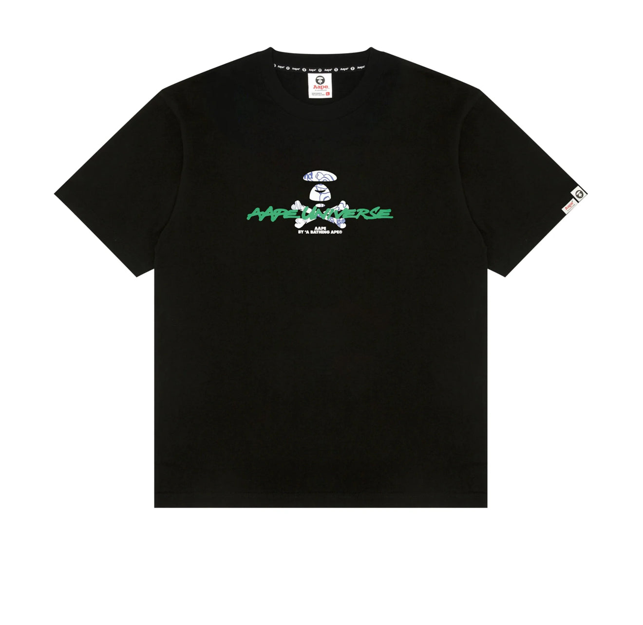 AAPE BY *A BATHING APE® logo-print cotton t-shirt