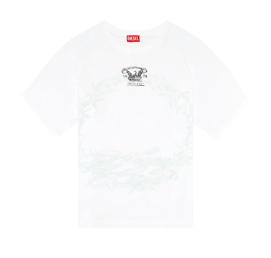 Diesel
T-Roxt-Q1 logo-print T-shirt