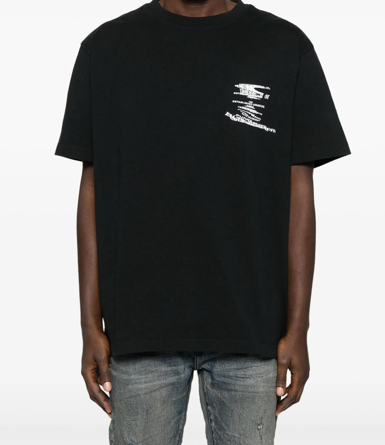 Purple Brand logo-print T-shirt