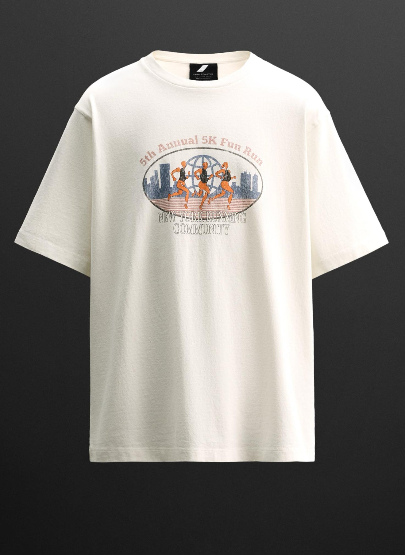 RUNNING GRAPHIC PRINT T-SHIRT
