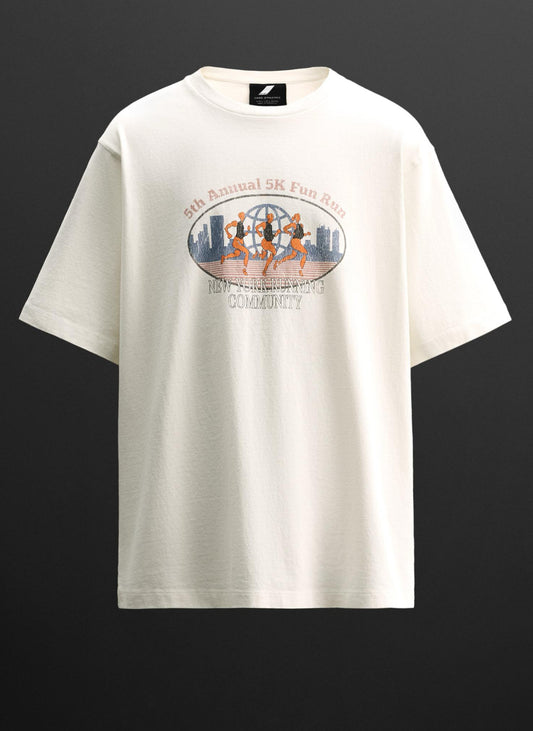RUNNING GRAPHIC PRINT T-SHIRT