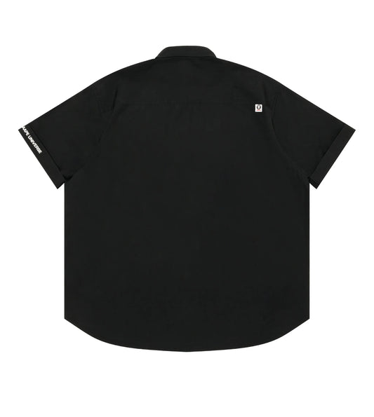 AAPE BY *A BATHING APE® logo-appliqué shirt