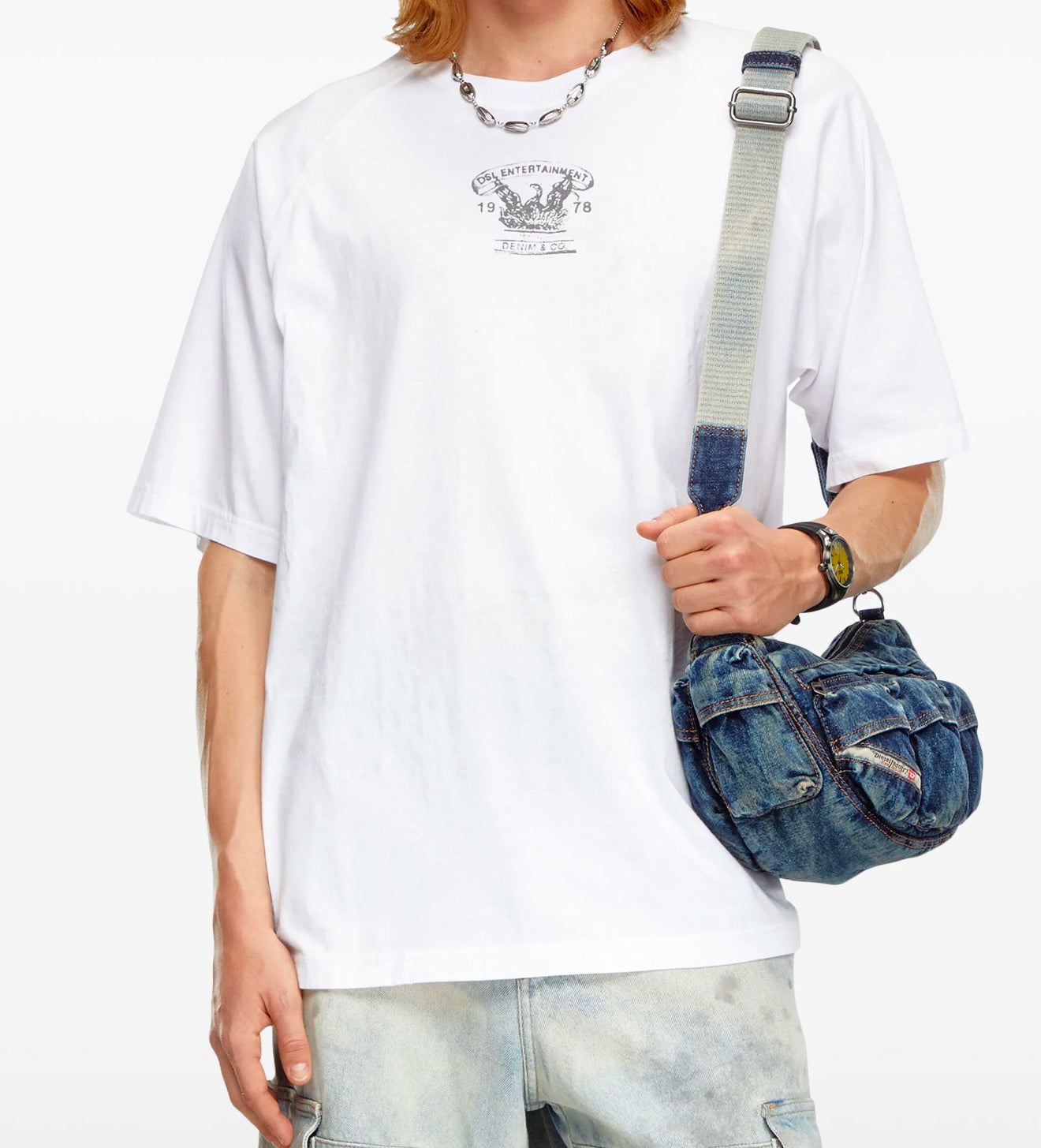 Diesel
T-Roxt-Q1 logo-print T-shirt