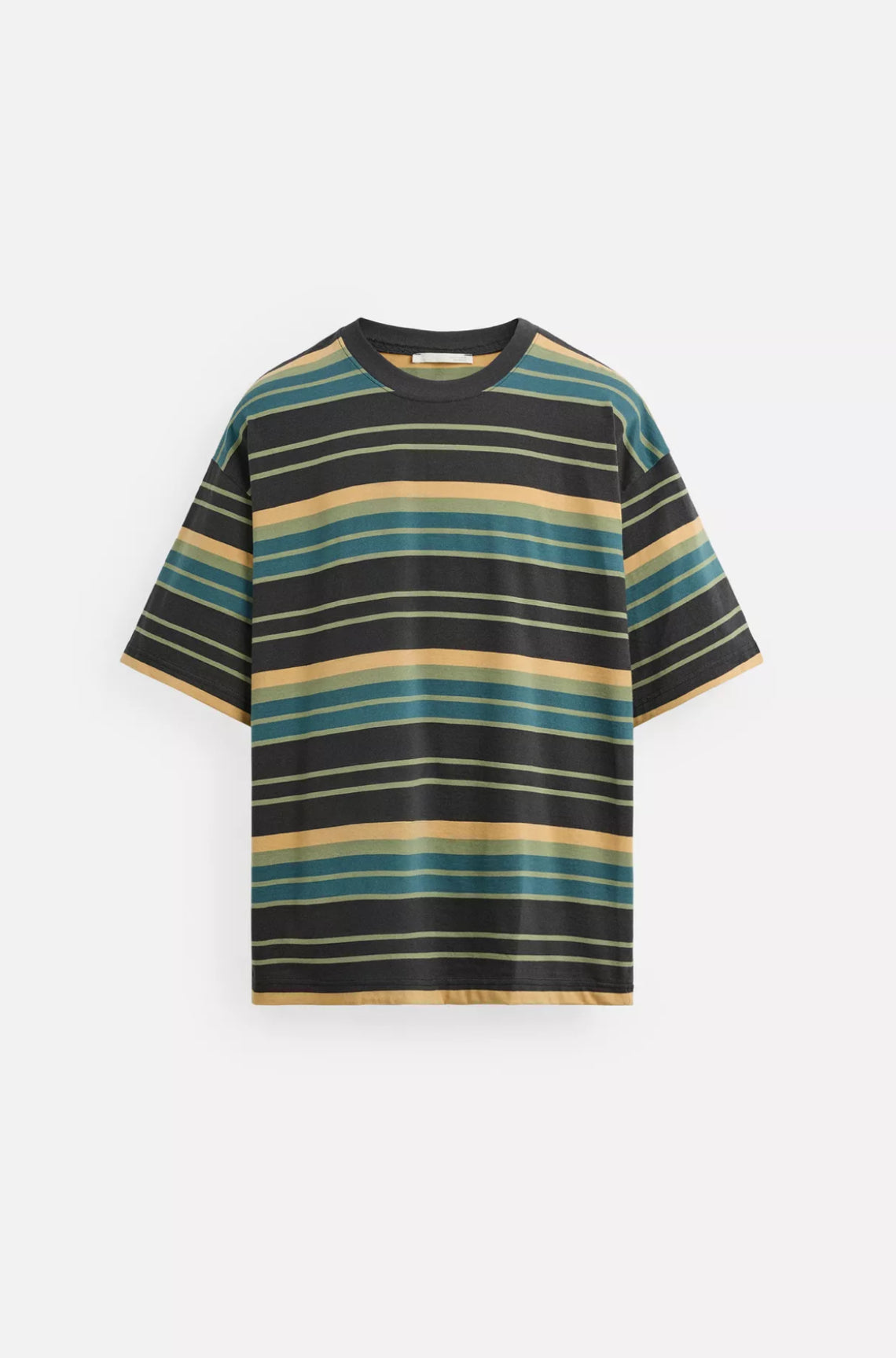 STRIPED JACQUARD T-SHIRT