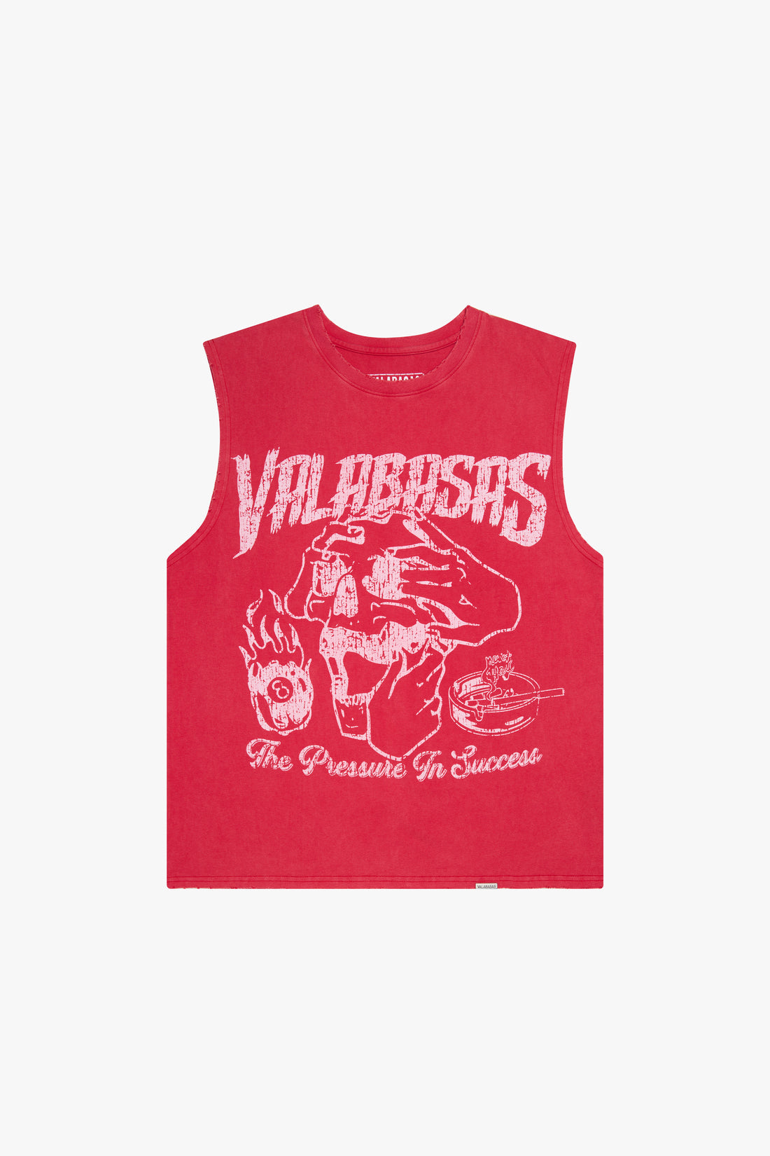 PRESSURED SUCCESS" VINTAGE
RED TEE
