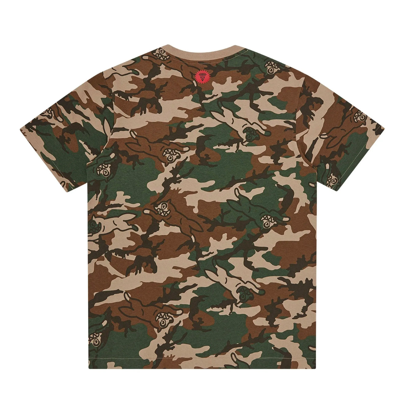 ICECREAM
Camouflage-print T-shirt