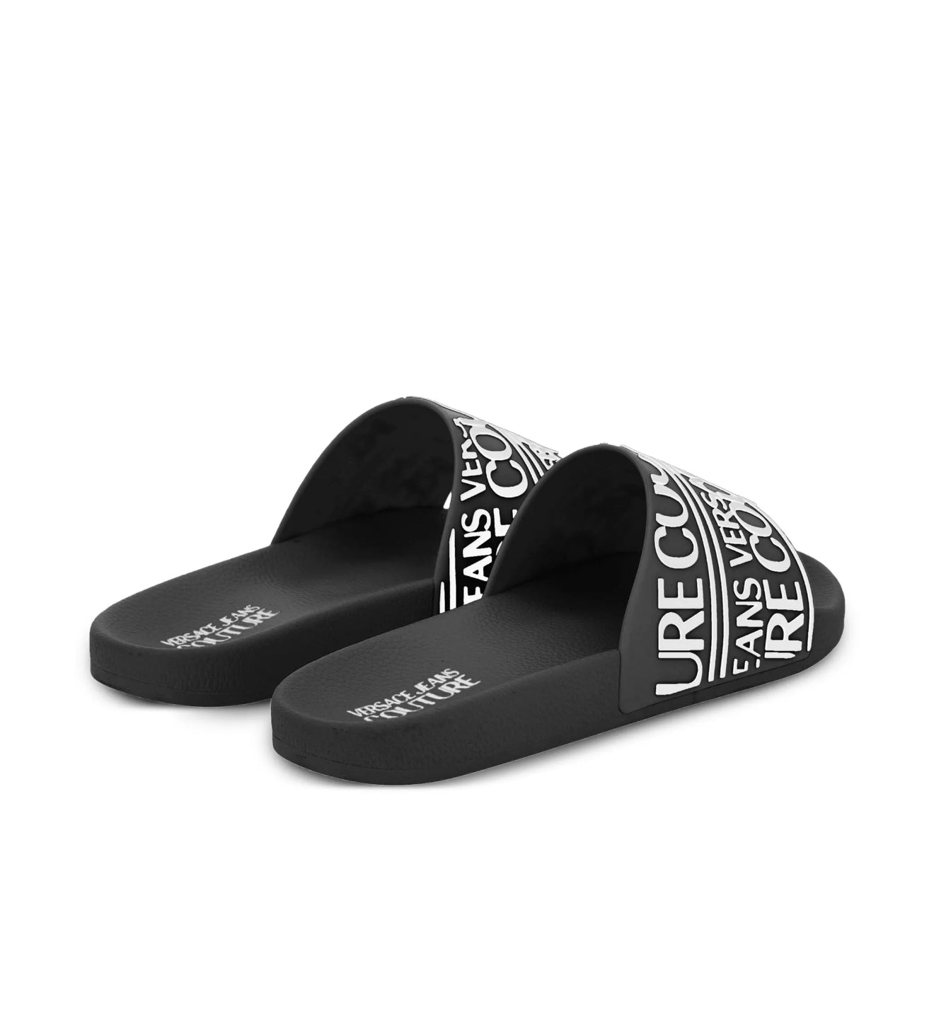Versace Jeans Couture Rubberised-logo slides