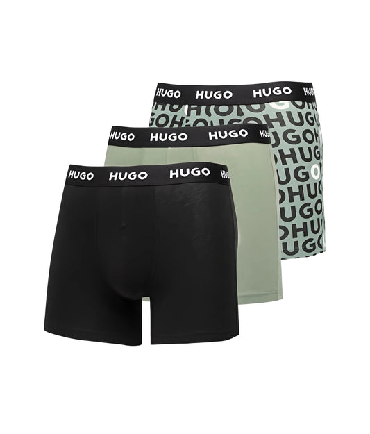 HUGO
Logo-waistband briefs (pack of three )