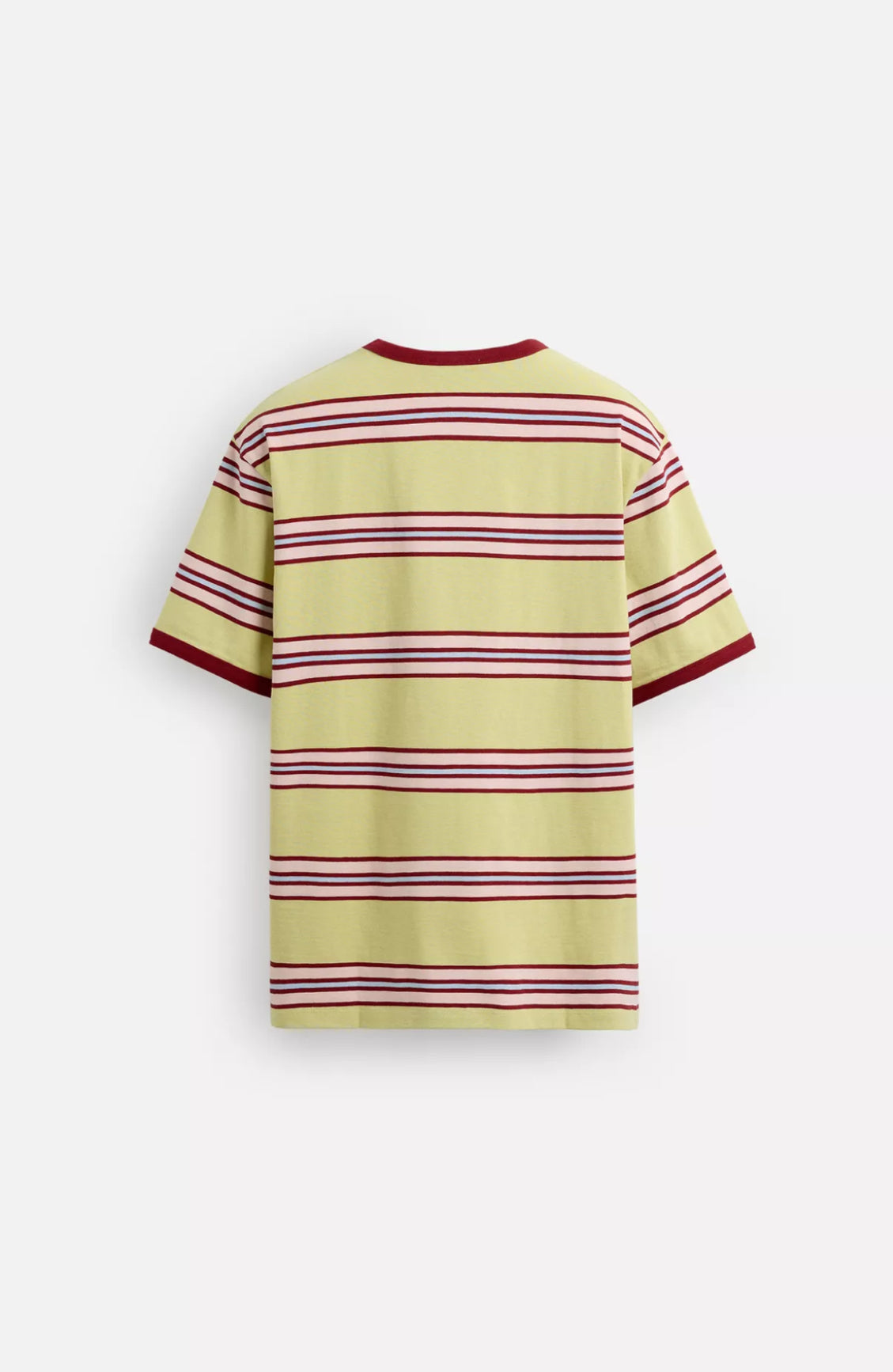 STRIPED CONTRAST T-SHIRT