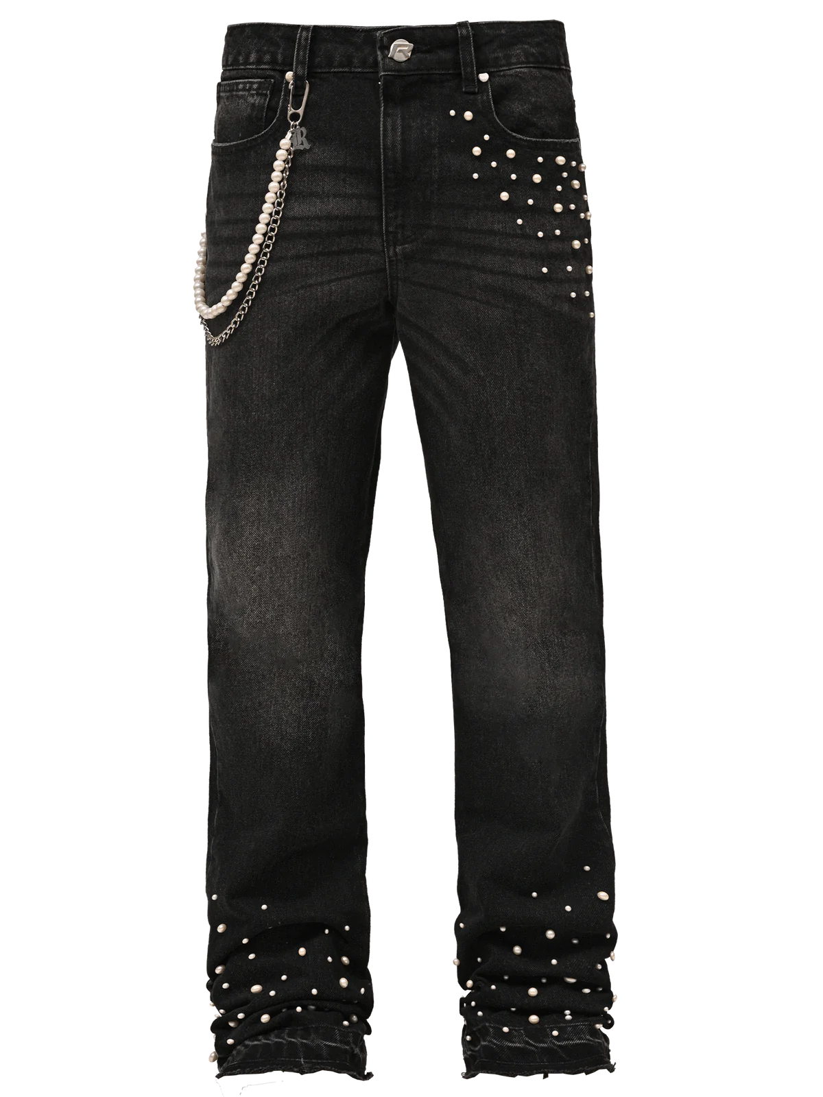PEARL DENIM - BLACK