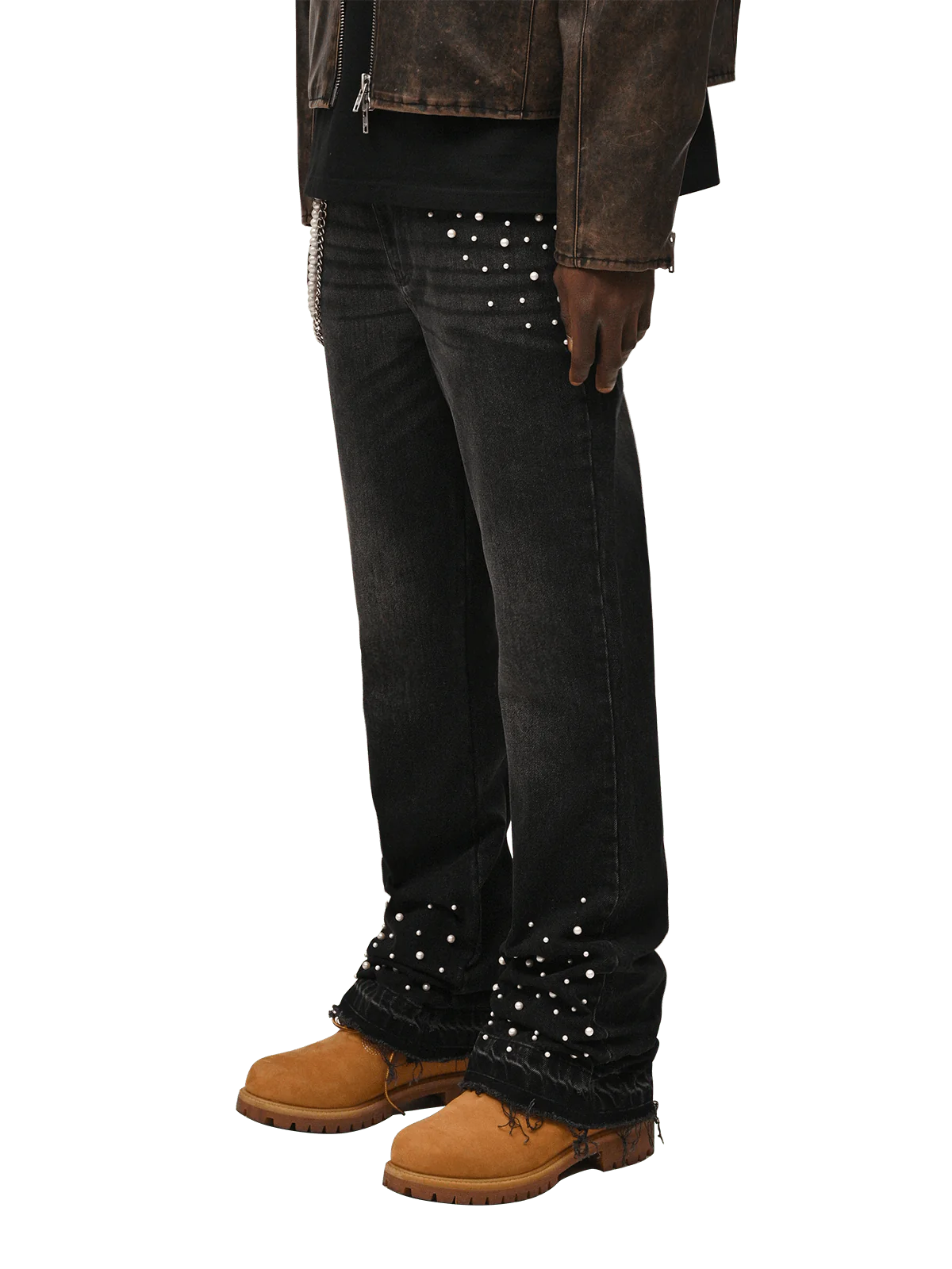 PEARL DENIM - BLACK