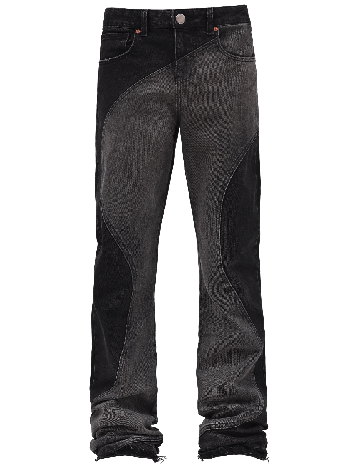 WAVE FLARE DENIM - BLACK