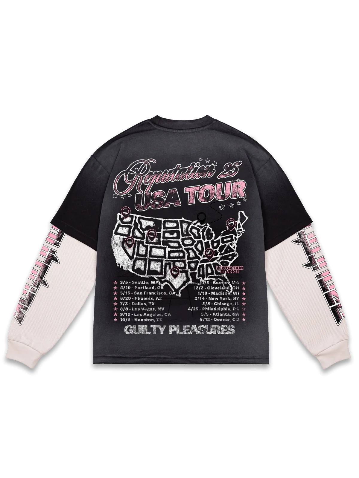 USA TOUR LAYERED TEE