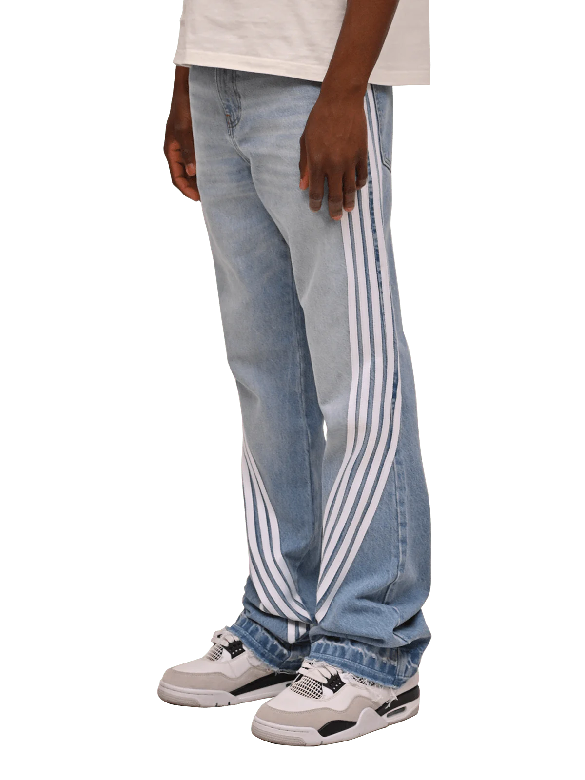 RACER FLARE DENIM - LIGHT STONE