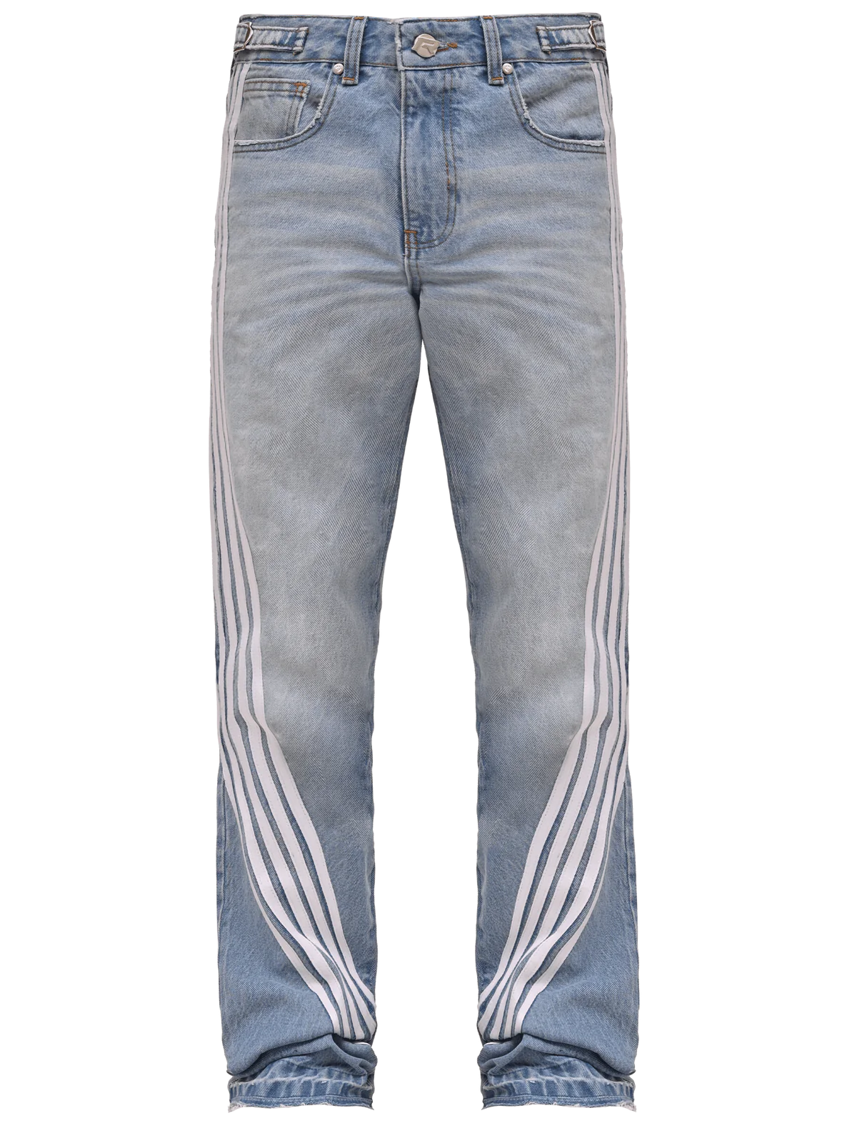 RACER FLARE DENIM - LIGHT STONE