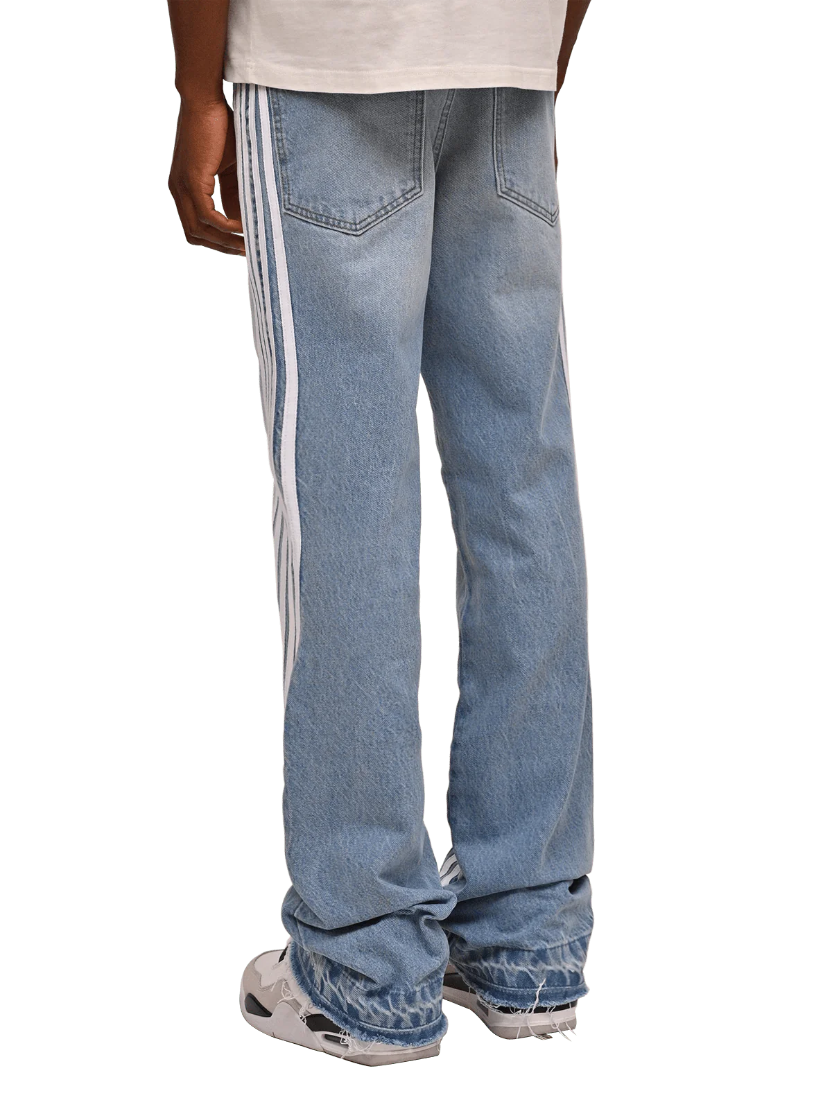 RACER FLARE DENIM - LIGHT STONE