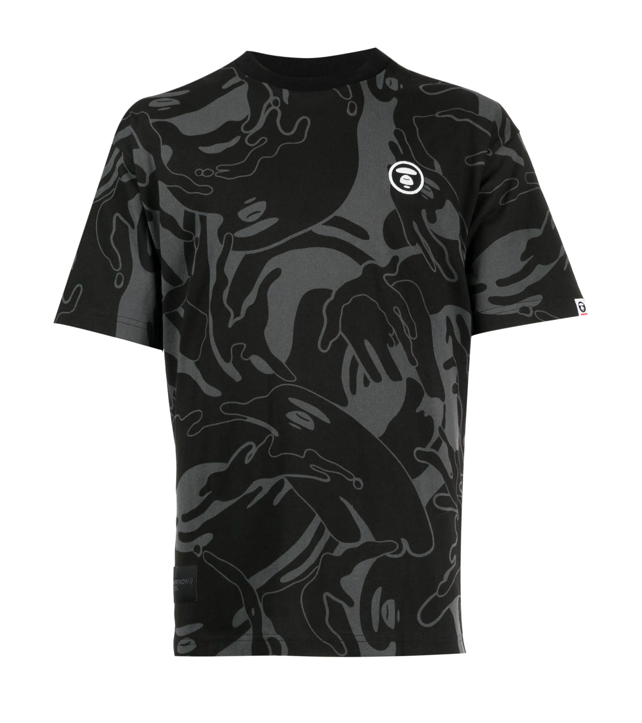 AAPE BY *A
BATHING APE®️
Camouflage-print Milo cotton T-shirt