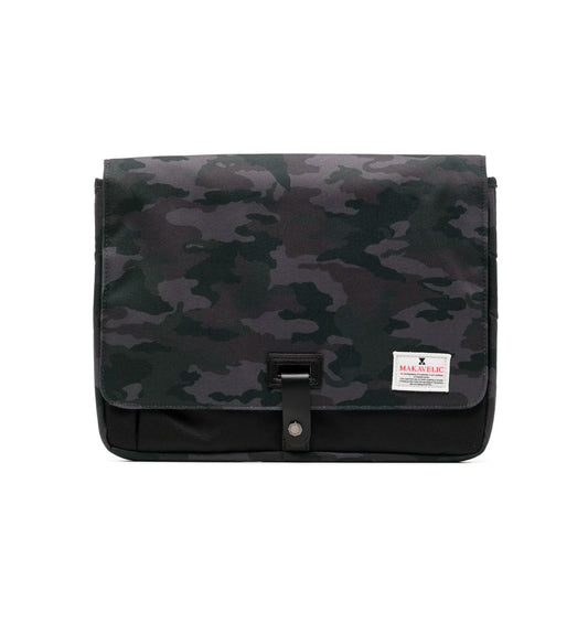 Makavelic
Camouflage print flap laptop bag