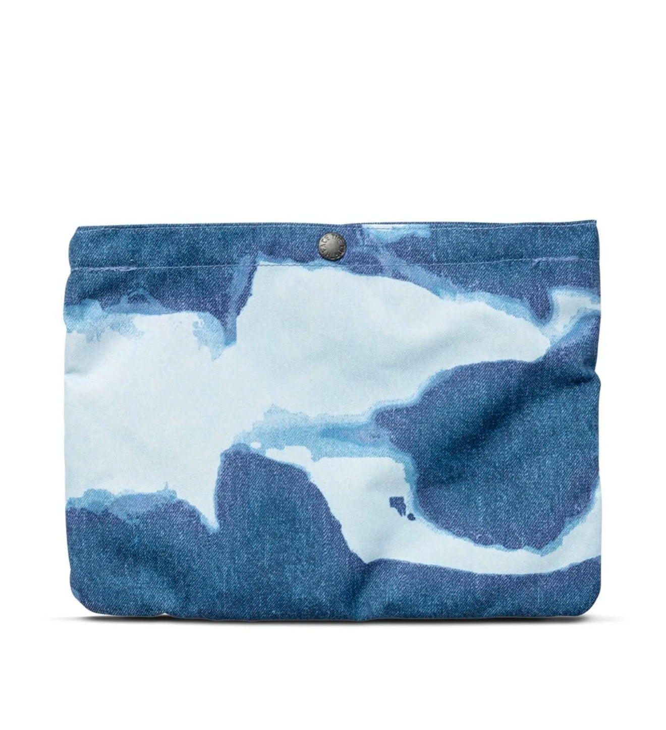 Supreme
X The North Face bleached denim-print shoulder bag