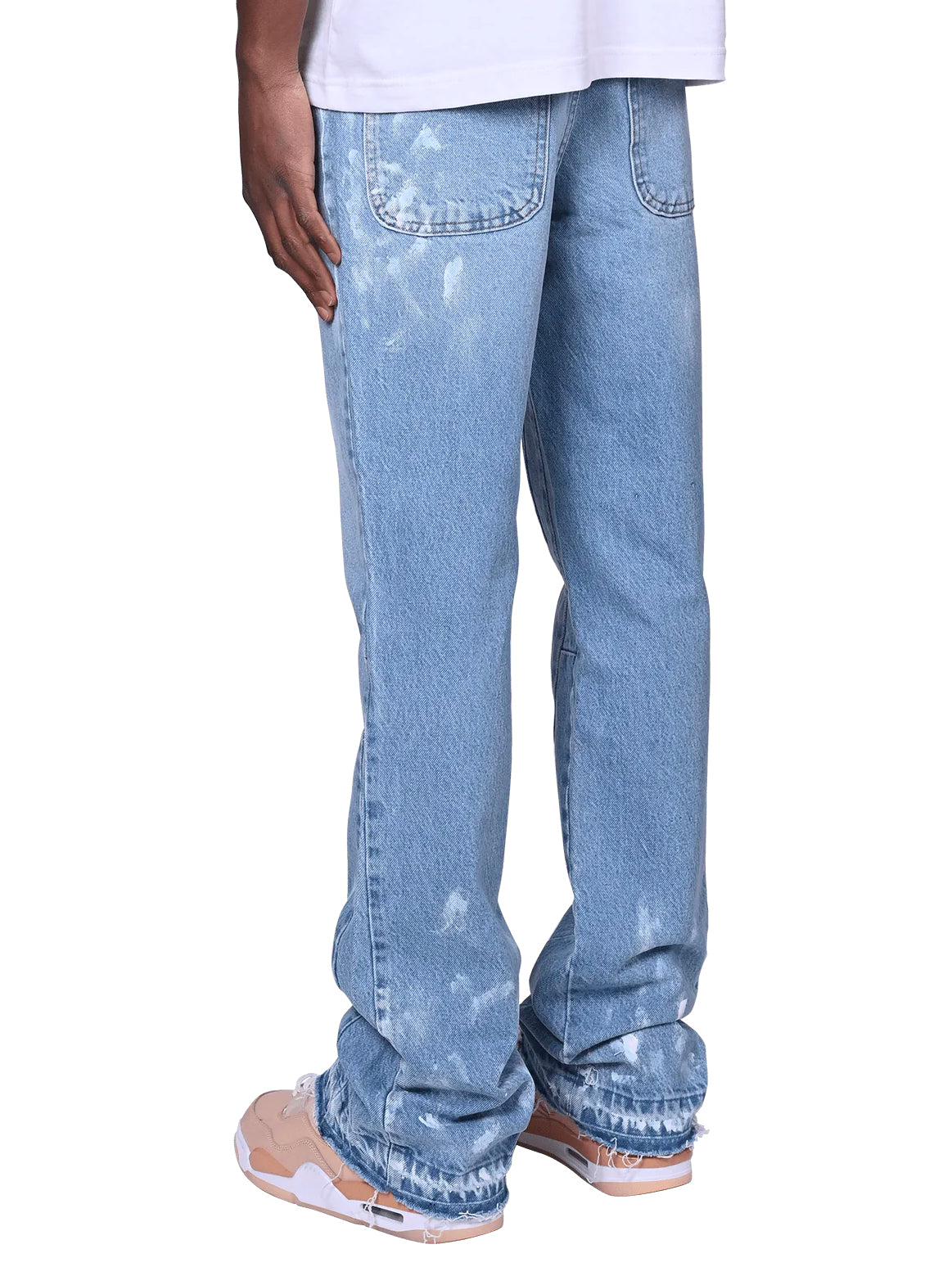 FLARE PAINTERS DENIM - LIGHT STONE