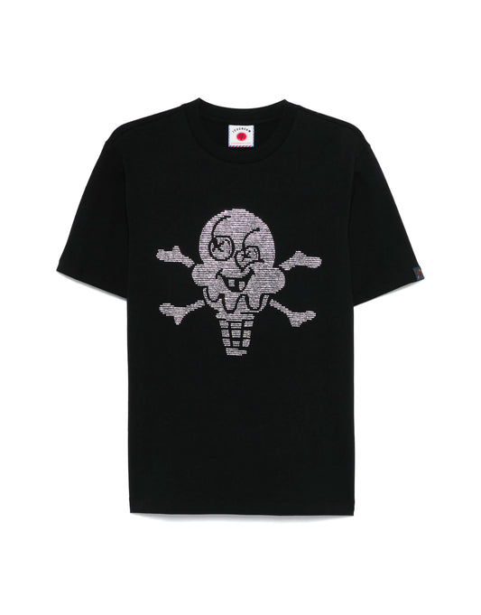 ICECREAM
Rhinestone Cones & Bones
Popover T-shirt