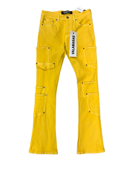 POCROS" YELLOW STACKED FLARE
