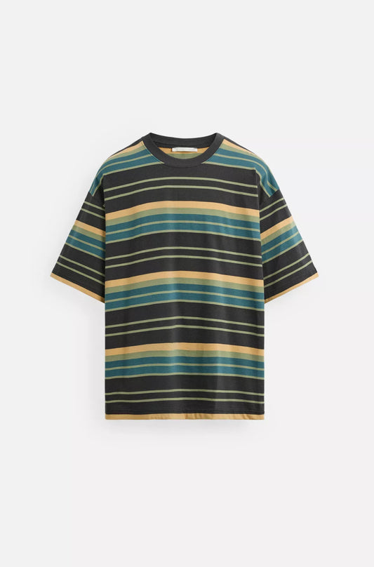 STRIPED JACQUARD T-SHIRT