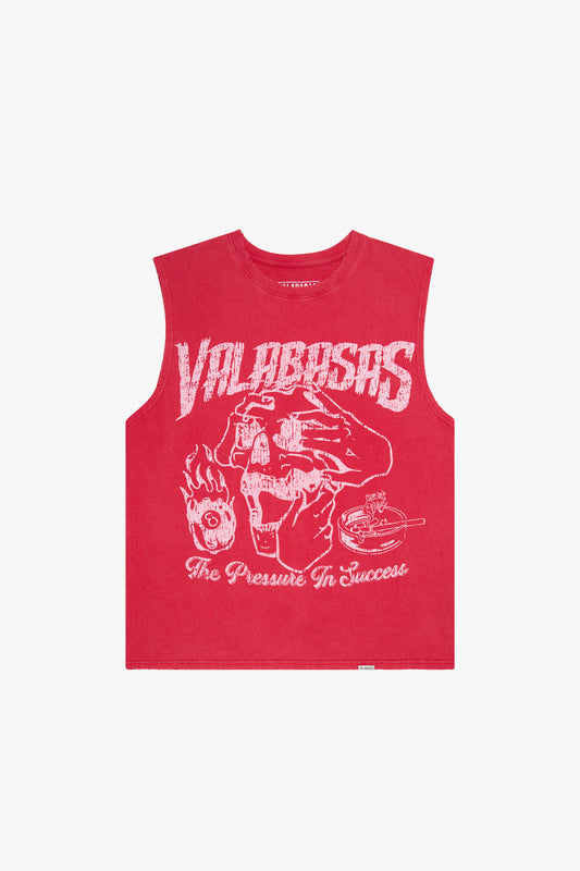 PRESSURED SUCCESS" VINTAGE
RED TEE