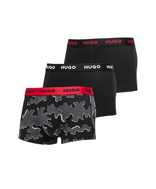 HUGO
Logo-waistband boxers (pack of three)