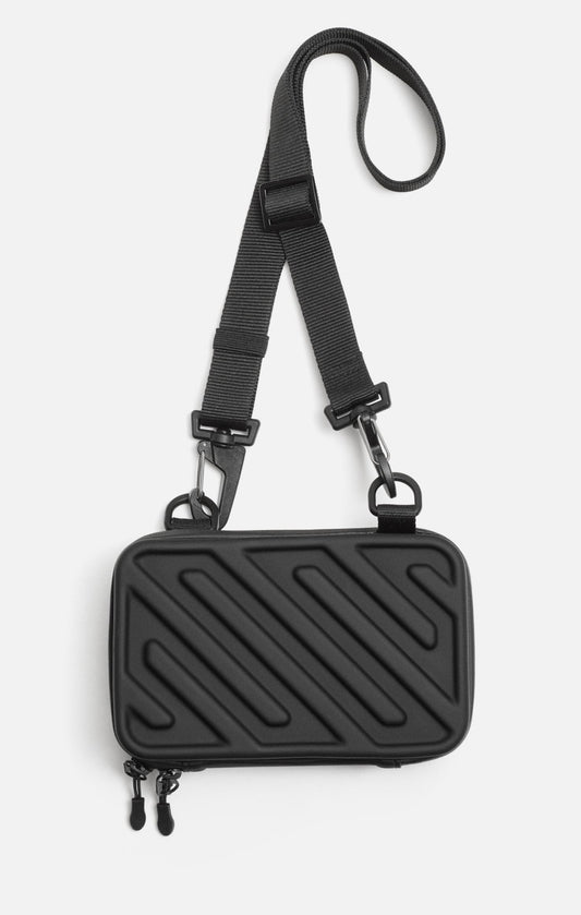 RIGID CROSSBODY BAG