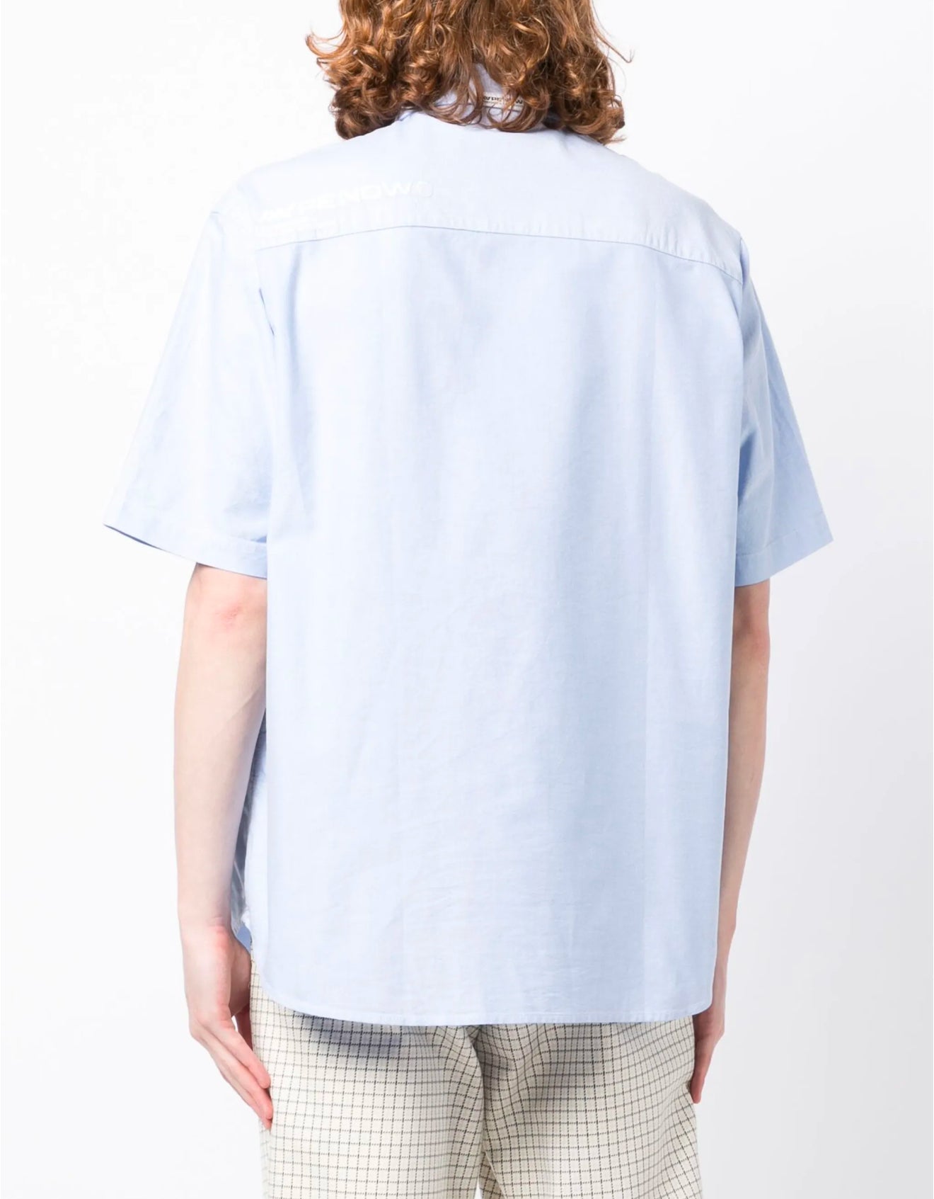 AAPE BY *A
BATHING APE®️
Logo-detail short-sleeve cotton shirt